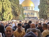 رغم إجراءات الاحتلال.. 120 ألفا يؤدون صلاة عيد الفطر فى المسجد الأقصى