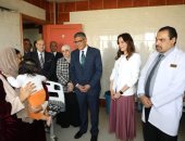 محافظ الجيزة يطمئن على انتظام العمل بمستشفى إمبابة العام