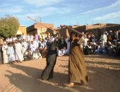 التحطيب.. فعاليات الفرحة التقليدية فى الصعيد خلال عيد الفطر
