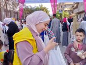 جمعية رسالة عضو التحالف الوطنى تشارك المصريين فرحة العيد فى الشوارع والميادين