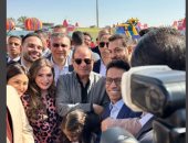 عزوز عادل: تشرفت بالتواجد فى احتفالية الرئيس السيسى بعيد الفطر