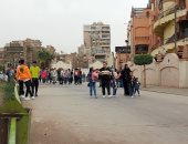 الحديقة الدولية تستقبل آلاف الزوار فى أجواء احتفالية بثانى أيام العيد