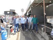 محافظة القاهرة تنقل الباعة الجائلين بمحيط موقف السلام الجديد