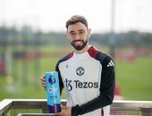 برونو فرنانديز لاعب شهر مارس فى الدوري الإنجليزي ويقترب من صلاح