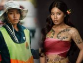 عاملة نظافة شوارع تتحول لعارضة أزياء بالصدفة بسبب فيديو عشوائى على تيك توك