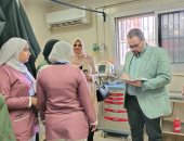 وكيل الطب العلاجى بالدقهلية يوجه بتجهيز صالة جديدة للغسيل الكلوى بشربين