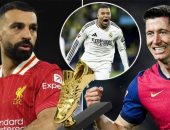 ترتيب الحذاء الذهبي في أوروبا.. ليفاندوفسكي يطارد محمد صلاح