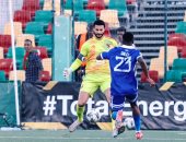 75 دقيقة.. محمد الشناوى ينقذ مرمى الأهلي من فرص خطرة للهلال السودانى.. صور