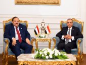 وزير الخارجية يستقبل نظيره السودانى على هامش المؤتمر الوزارى لعملية الخرطوم