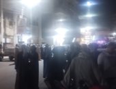 تشييع جثمان شاب سقط فى بئر بالمنيا.. فيديو