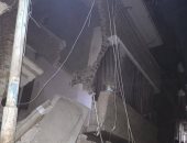 انهيار جزئى لمنزل فى طهطا بسوهاج دون إصابات.. صور