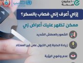 كيف تعرف أنك مريض مصاب بالسكر؟.. وزارة الصحة تجيب