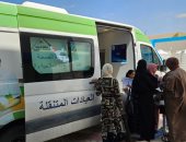قافلة طبية مجانية لأهالى قرية "30 يونيو" بشمال سيناء ضمن مبادرة حياة كريمة