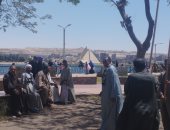 لعب وضحك.. شاهد جمال كورنيش المنيا وإقبال المواطنين