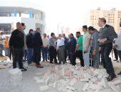 محافظ القاهرة يوجه بزيادة المسطحات الخضراء بمحيط موقف السلام الجديد