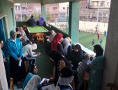 شباب كفر الشيخ: إقبال على القافلة الطبية المجانية بقرية بدسوق