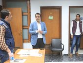 محمد السيد الشاذلى يزور "الأخبار" فى إطار جولاته الانتخابية.. صور