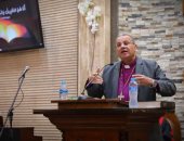 رئيس الطائفة الإنجيلية يشارك حفل أحد الشعانين بالكنيسة الإنجيلية بحدائق القبة