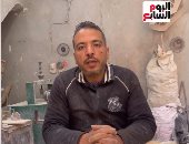 عم جلال نجار أرابيسك بلغ الـ 78 عامًا ولا يزال يبدع فنًا.. فيديو