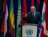 أبو الغيط من منتدى التنمية ببيروت: الصمت العالمى على ما يحدث بغزة "عار"