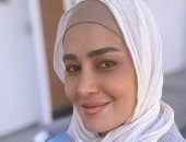 حلا شيحة بالحجاب من جديد وتعلق: دايما الحمد لله