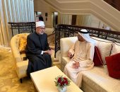 المفتى يبحث مع رئيس المجلس العالمى للمجتمعات المسلمة تعزيز التعاون 