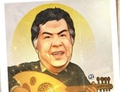 ذكرى ميلاد عمار الشريعى فى كاريكاتير اليوم السابع