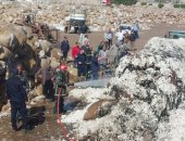 السيطرة على حريق فى شونة محلج القطن بطنطا