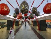 كرنفال الطقس الدافئ يزين شوارع موسكو
