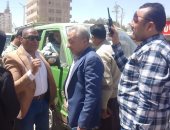 مركز الصف ينظم حملة لمتابعة التزام السائقين بتطبيق التعريفة الجديدة.. صور