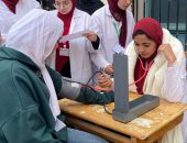 تمريض حلوان تطلق قافلة صحية داخل الحرم الجامعي للتوعية بالأمراض المزمنة
