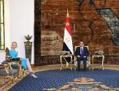 الرئيس السيسى يستقبل رئيسة الجمعية الوطنية لجمهورية سلوفينيا