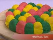 طريقة عمل خلية النحل الملونة فى شم النسيم.. فرحى ولادك