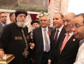 رئيس حزب الوفد من الكاتدرائية: الوحدة الوطنية حائط الصد فى مواجهة المؤامرات 