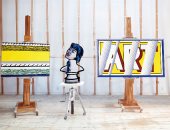 سوثبى تبيع أكثر من 40 عملاً لروى ليختنشتاين بـ 35 مليون دولار فى مزاد مايو