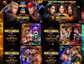 ملخص اليوم الأول من عروض راسلمينيا 41 WWE Wrestlemania.. فيديو