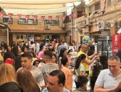 كنيسة الأنبا بيشوى ببورسعيد تنظم احتفالا ضخما بعيد القيامة.. فيديو