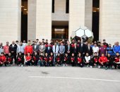 وزير الرياضة يجتمع باتحاد المصارعة ومنتخب مصر استعدادا للبطولة الأفريقية بالمغرب
