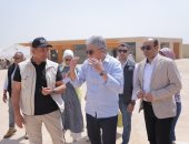 وزير الآثار يتفقد تدفق حركة الزيارة الأهرامات مع التشغيل التجريبى للخدمات