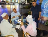 فرق طبية للرعاية الصحية تتواجد بمحيط الكنائس فى أسوان.. صور