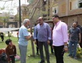 سكرتير عام المنوفية يتفقد الحدائق والمتنزهات بشبين الكوم خلال شم النسيم