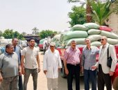 توريد 9 آلاف طن من القمح إلى الشون والصوامع بسوهاج
