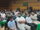 أسرة سعد محمد لاعب الزمالك السابق تتلقى العزاء بمسجد الحصري.. فيديو