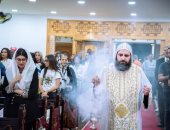 صلوات وتهانى عيد القيامة المجيد بالكنيسة القبطية فى قبرص