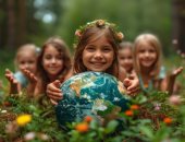 يوم الأرض 2025.. إزاى تربى طفل صديق للبيئة؟ 12 طريقة عملية