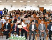انطلاق فعاليات مؤتمر البحوث الطلابية بكليتى الهندسة والزراعة جامعة القناة