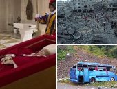 أهم الأخبار العربية والعالمية حتى الظهيرة.. استشهاد 14 فلسطينيا بقصف إسرائيلى لغزة.. الفاتيكان يستعد لجنازة بابا الفاتيكان وينشر الصور الأولى لفرنسيس بنعشه الخشبى.. مصرع 16 شخصا إثر سقوط حافلة بواد بباكستان