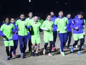 جلسة تحفيزية على هامش مران المصري استعداداً لمواجهة الزمالك