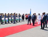 الرئيس السيسي يعود إلى أرض الوطن بعد زيارته لجمهورية جيبوتى الشقيقة