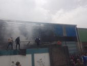 إخماد حريق بمصنع مراتب فايبر وإصابة شخص بحروق من الدرجة الثانية بكفر الشيخ